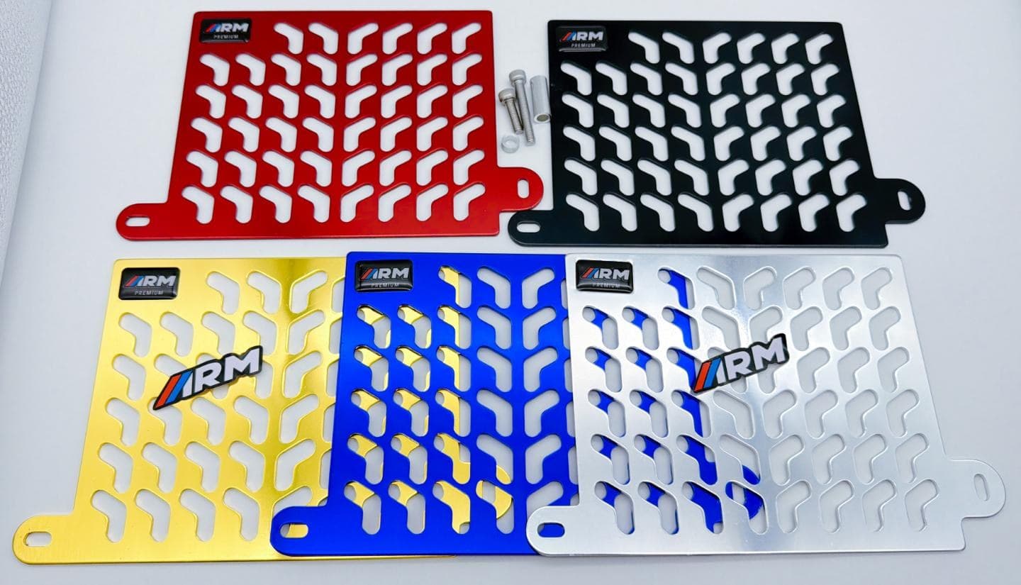 CSL ARM RADIATOR COVER CNC MAX155/LEXI /GOLD/RED/BLUE CSL ARM RADIATOR COVER CNC MAX155/LEXI /GOLD/RED/BLUE - Main image
