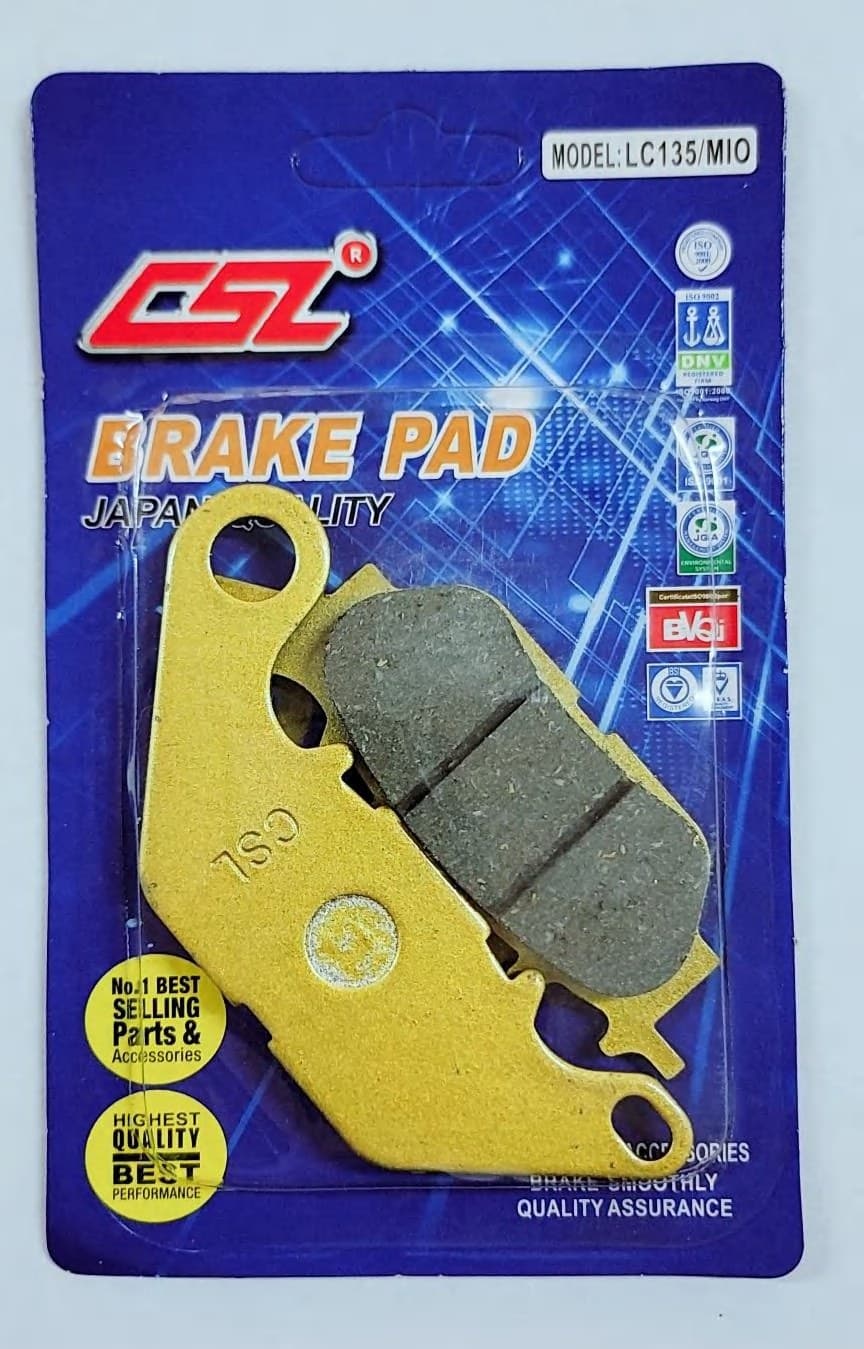 CSL BRAKE PAD - Honda Variant image - DASH/XRM TRINITY /SKYDIVE - CSL-CSL-BRAKE-PAD-HONDA-45738EC3-DASH-XRM-TRINITY-SKYDIVE-9C816DD3