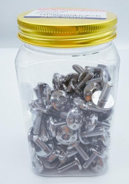CSL SCREW ( NOT SOLD SEPARATELY) Variant image - CSL HEAD GUARD BOLTS #6X15 SILVER /BOTTLE - CSL-CSL-SCREW-NOT-SOLD-SEPARATELY-13F98584-CSL-HEAD-GUARD-BOLTS-6X15-SILVER-BOTTLE-3AE8B0BF