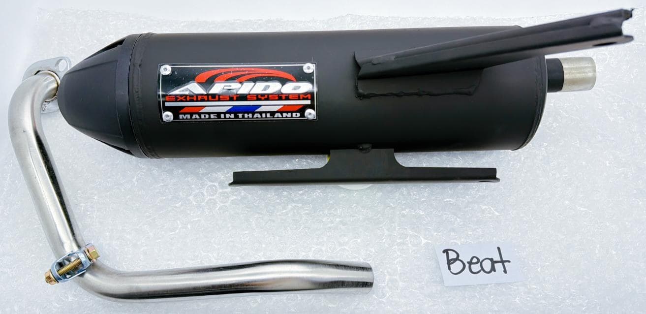 APIDO Exhaust Pipe - Honda Variant image - BEAT / BLACK - APIDO-APIDO-EXHAUST-PIPE-HONDA-1C9DD782-BEAT-BLACK-3BFAA926