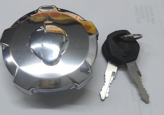 CSL FUEL TANK CAP - Honda Variant image - TMX125 ALPHA W/KEY / SILVER - CSL-CSL-FUEL-TANK-CAP-HONDA-EC9D2BBA-TMX125-ALPHA-W-KEY-SILVER-08F7FA6D