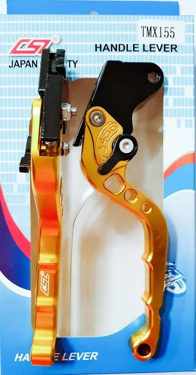 CSL CNC Handle Lever - Honda Variant image - TMX155 / RED / #S04B-82-83 / CSL-001 - CSL-CSL-CNC-HANDLE-LEVER-HONDA-B1DDAE6B-S04B-82-83-CSL-001-EB86EAEF