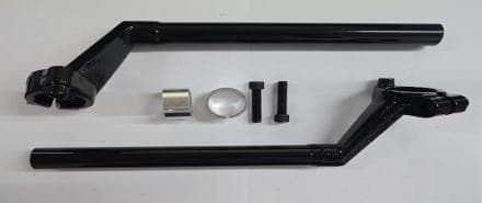 CSL COMPLETE STAND & HANDLE BAR - Honda Variant image - HANDLE BAR XRM SPLIT TYPE / BLACK - CSL-CSL-COMPLETE-STAND-HANDLE-BAR-HONDA-A41BD632-HANDLE-BAR-XRM-SPLIT-TYPE-BLACK-1E0FDF69