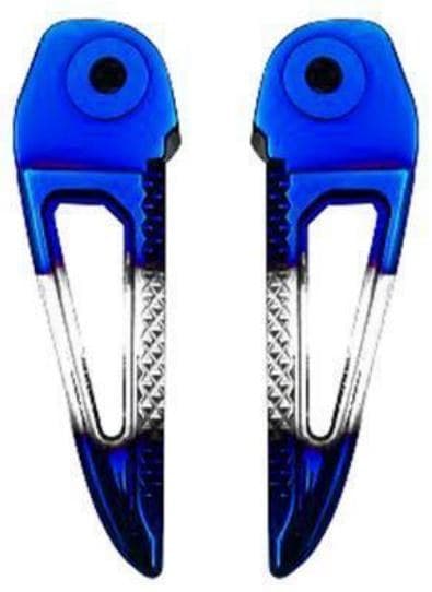 CSL FOOTREST - Other Fitments Variant image - FOOTREST ALLOY / BLUE / #3317-3 BLUE/SILVER - CSL-CSL-FOOTREST-OTHER-FITMENTS-B0D26D6A-3317-3-BLUE-SILVER-FA18F065