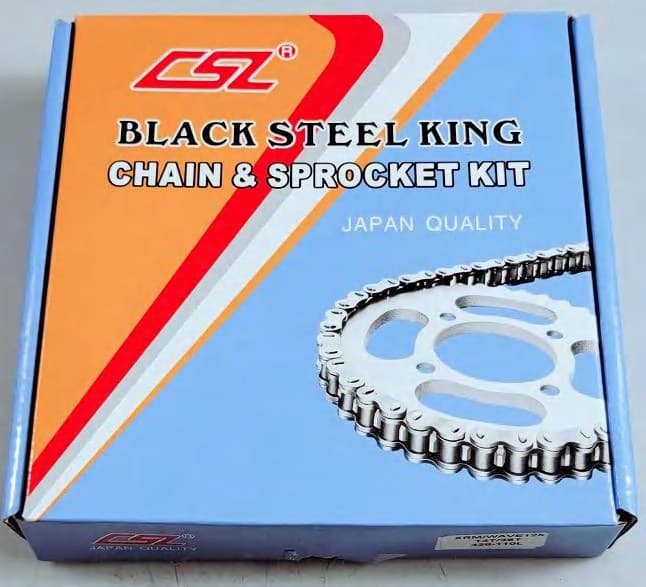 CSL CHAIN SET BLACK STEEL KING - Other Fitments CSL CHAIN SET BLACK STEEL KING - Other Fitments - Main image