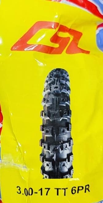 CSL 6-LAYER Tube Type Tire Variant image - 250-17 TT / 6LAYER OFF ROAD - CSL-CSL-6-LAYER-TUBE-TYPE-TIRE-D3EE1086-250-17-TT-6LAYER-OFF-ROAD-A3D95892