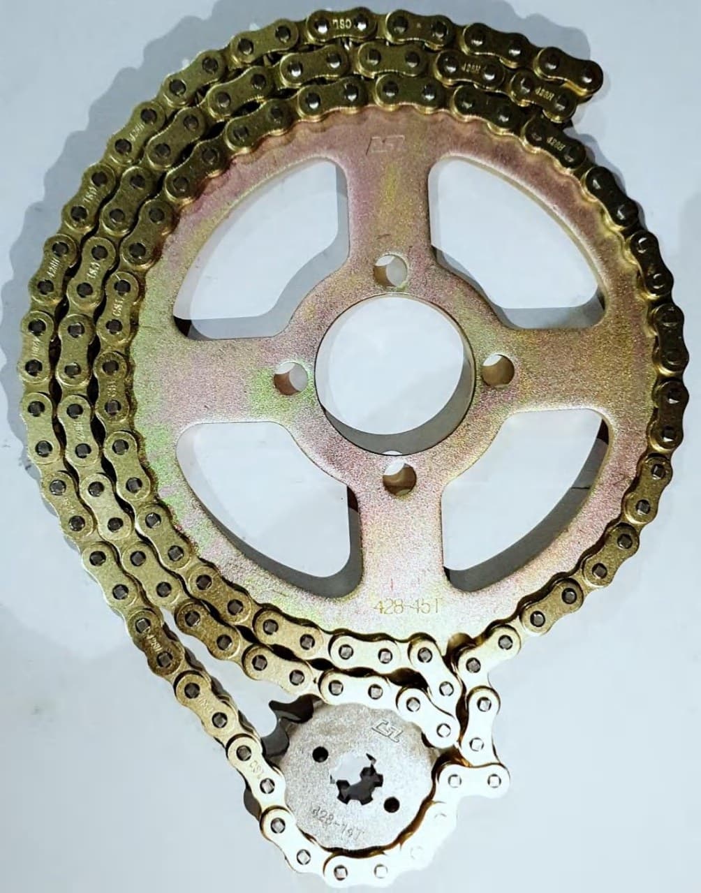 CSL CHAIN SET GOLD 1 - Kawasaki/Bajaj CSL CHAIN SET GOLD 1 - Kawasaki/Bajaj - Main image
