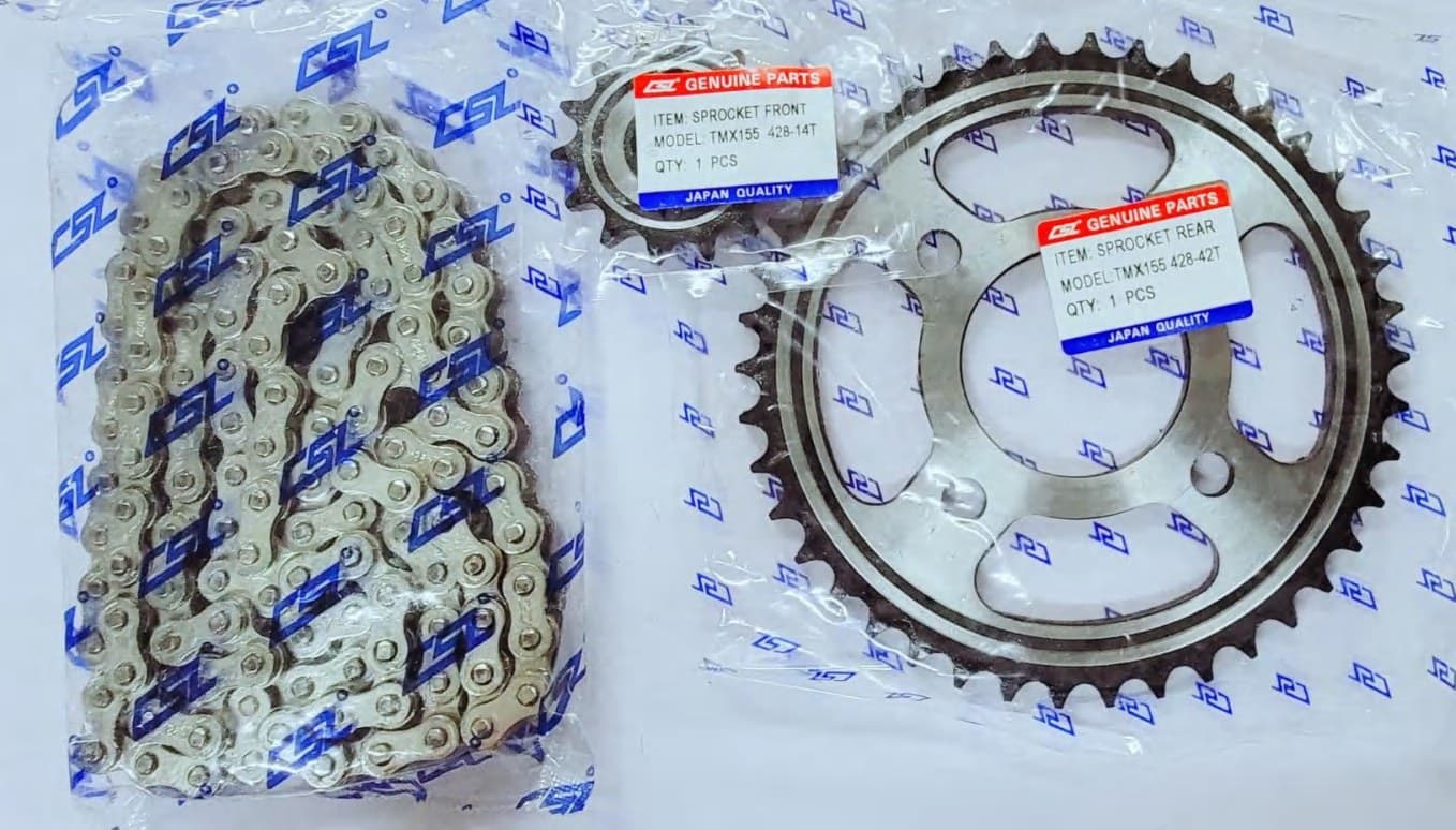 CSL CHAIN SET SILVER 1 - Honda CSL CHAIN SET SILVER 1 - Honda - Main image