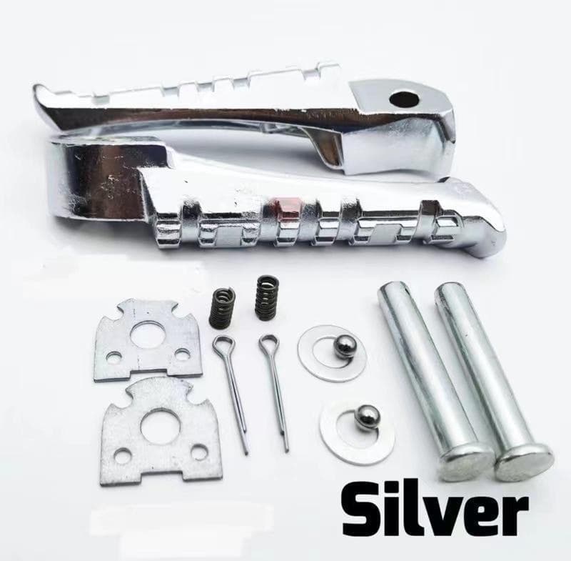 CSL FOOTREST - Yamaha Variant image - FOOTREST ALLOY LC150/SNIPER150 SILVER #3607 / SILVER - CSL-CSL-FOOTREST-YAMAHA-3198907A-FOOTREST-ALLOY-LC150-SNIPER150-SILVER-3607-SILVER-063BCD66