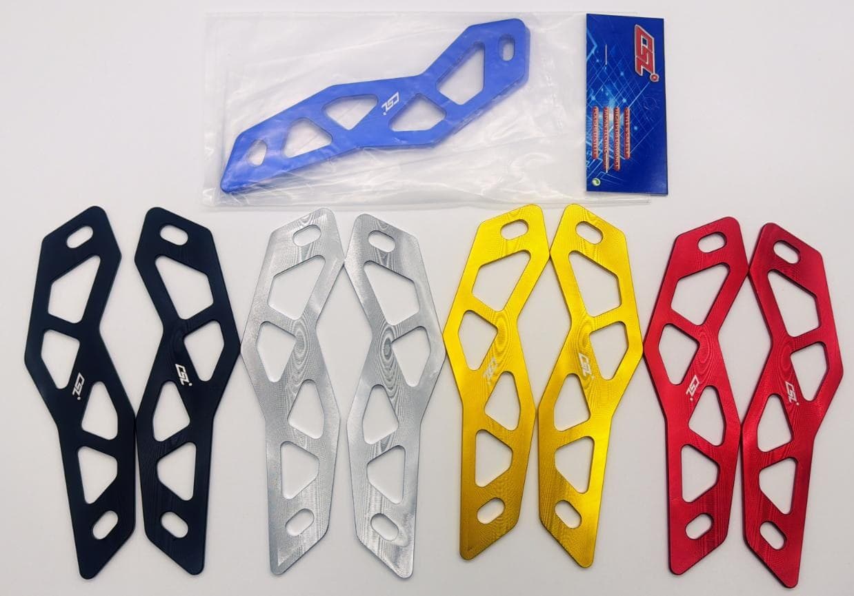 CSL WINDSHIELD GARNISH CNC ADV150/160 /BLACK/SILVER CSL WINDSHIELD GARNISH CNC ADV150/160 /BLACK/SILVER - Main image