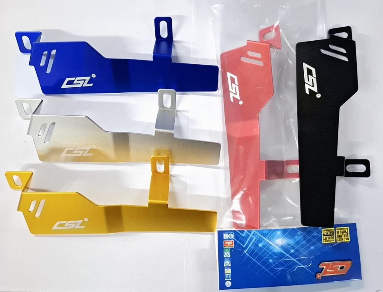 CSL ACCESSORIES - Yamaha Variant image - RADIATOR NECK COVER CNC N-MAX/AEROX V1&V2 BLACK/SILVER/GOLD/ / RED - CSL-CSL-ACCESSORIES-YAMAHA-DEDA804F-RADIATOR-NECK-COVER-CNC-N-MAX-AEROX-V1-V2-BLACK-SILV-08C5FB0