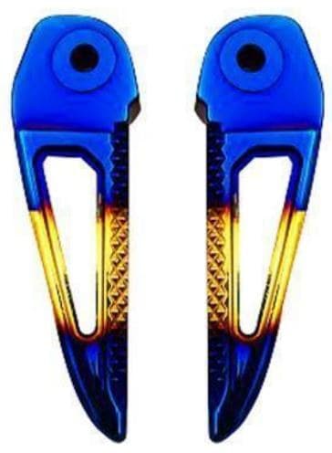 CSL FOOTREST - Other Fitments Variant image - FOOTREST ALLOY / BLUE / #3317-3 BLUE/GOLD - CSL-CSL-FOOTREST-OTHER-FITMENTS-B0D26D6A-3317-3-BLUE-GOLD-122ADB95