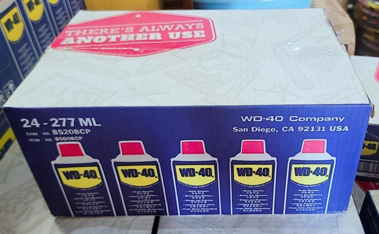 CSL WD-40 USA ORIGINAL Variant image - WD-40 OIL 12.9OZ /382ML - CSL-CSL-WD-40-USA-ORIGINAL-1E9B67DE-WD-40-OIL-12-9OZ-382ML-B6E6DE7E