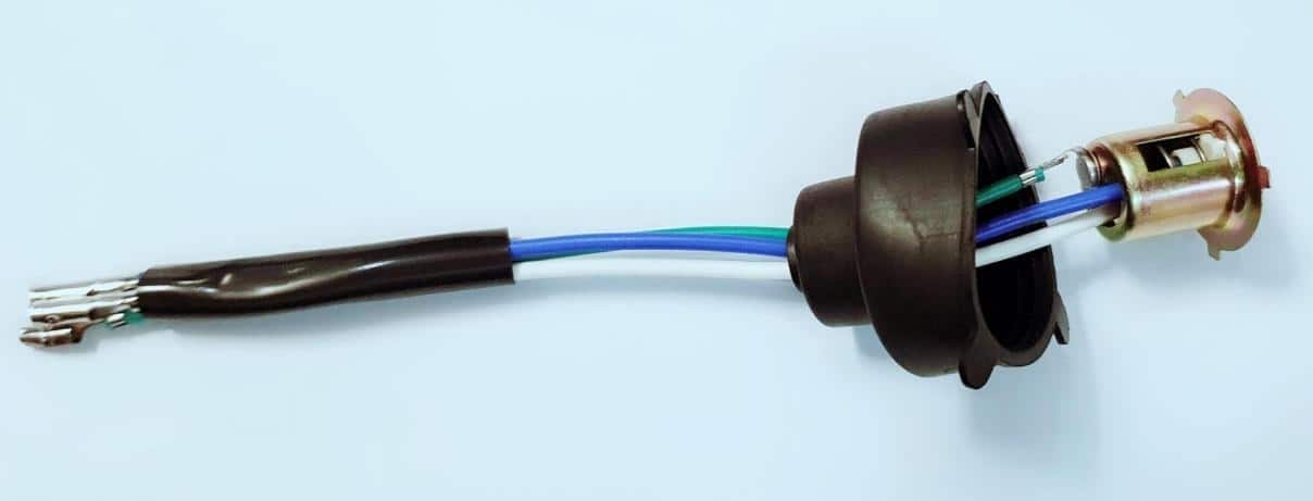 CSL HEADLIGHT SOCKET COPPER TMX/XRM W/RUBBER
