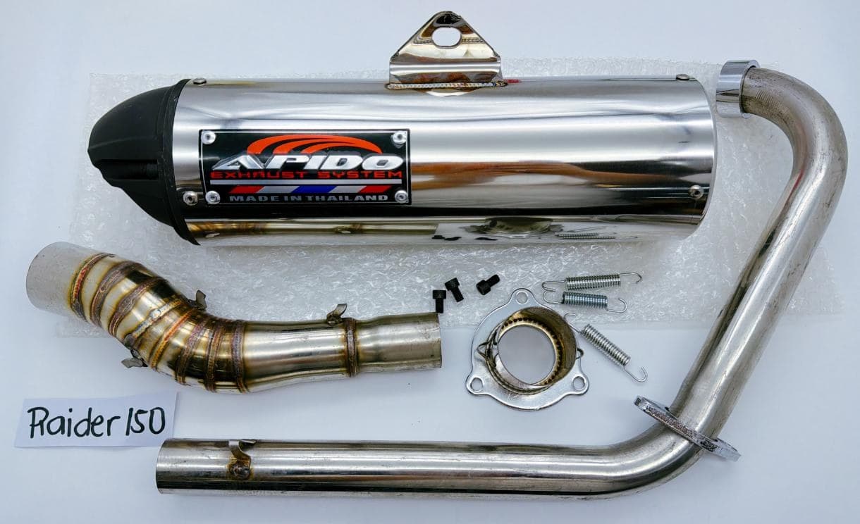 APIDO Exhaust Pipe - Suzuki Variant image - RAIDER150 / STAINLESS - APIDO-APIDO-EXHAUST-PIPE-SUZUKI-DED1ECFF-RAIDER150-STAINLESS-E4B7BD9F