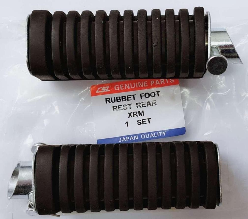 CSL FOOTREST/SHIFTER BRACKET - Honda Variant image - FOOTREST RUBBER ORDINARY REAR / #TMX - CSL-CSL-FOOTREST-SHIFTER-BRACKET-HONDA-023AF672-TMX-907AC251