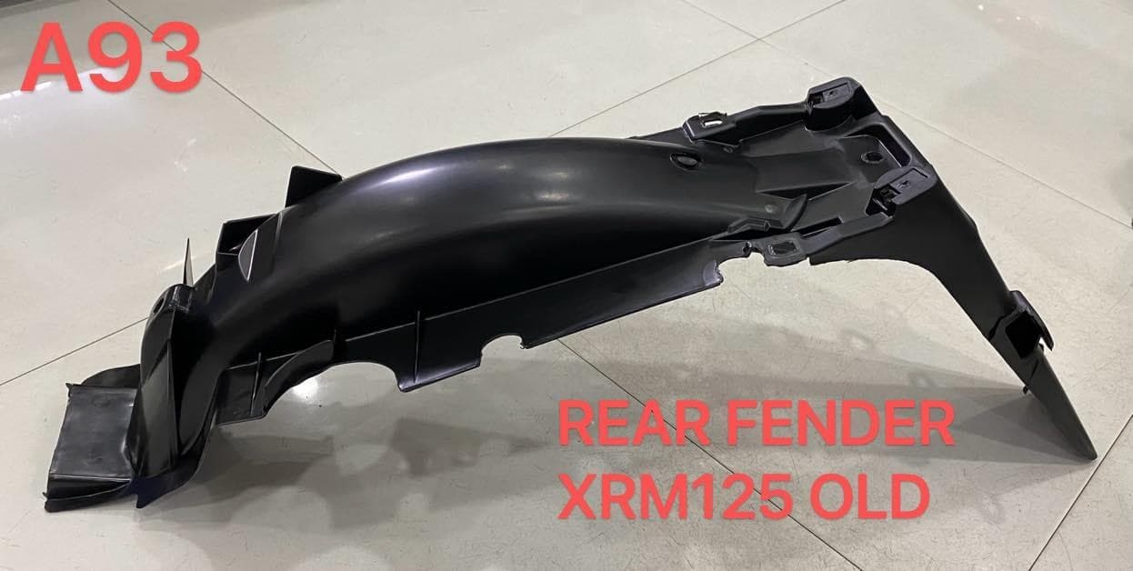 CSL FENDER - Honda Variant image - A93 XRM125 OLD REAR / BLACK - CSL-CSL-FENDER-HONDA-231F84FB-A93-XRM125-OLD-REAR-BLACK-BFD11094