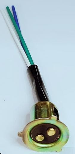 CSL HEADLIGHT SOCKET COPPER TMX/XRM W/O RUBBER CSL HEADLIGHT SOCKET COPPER TMX/XRM W/O RUBBER - Main image