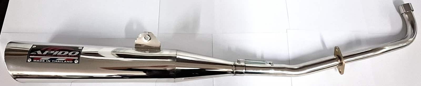 APIDO Chicken Pipe Exhaust STAINLESS