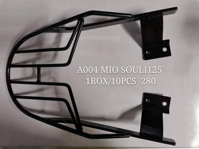CSL Monorack Bracket BRACKET 1 (BLACK) - Yamaha Variant image - A004 MIO SOUL I 125 / BLACK - CSL-CSL-MONORACK-BRACKET-BRACKET-1-BLACK-YAMAHA-D812202F-A004-MIO-SOUL-I-125-BLACK-A9D4B6FA