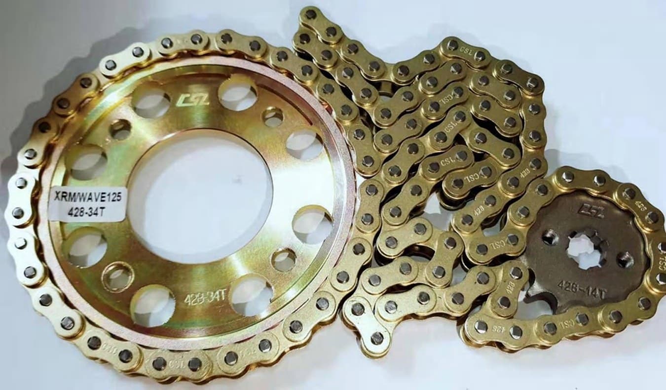 CSL CHAIN SET GOLD 2 - Honda CSL CHAIN SET GOLD 2 - Honda - Main image