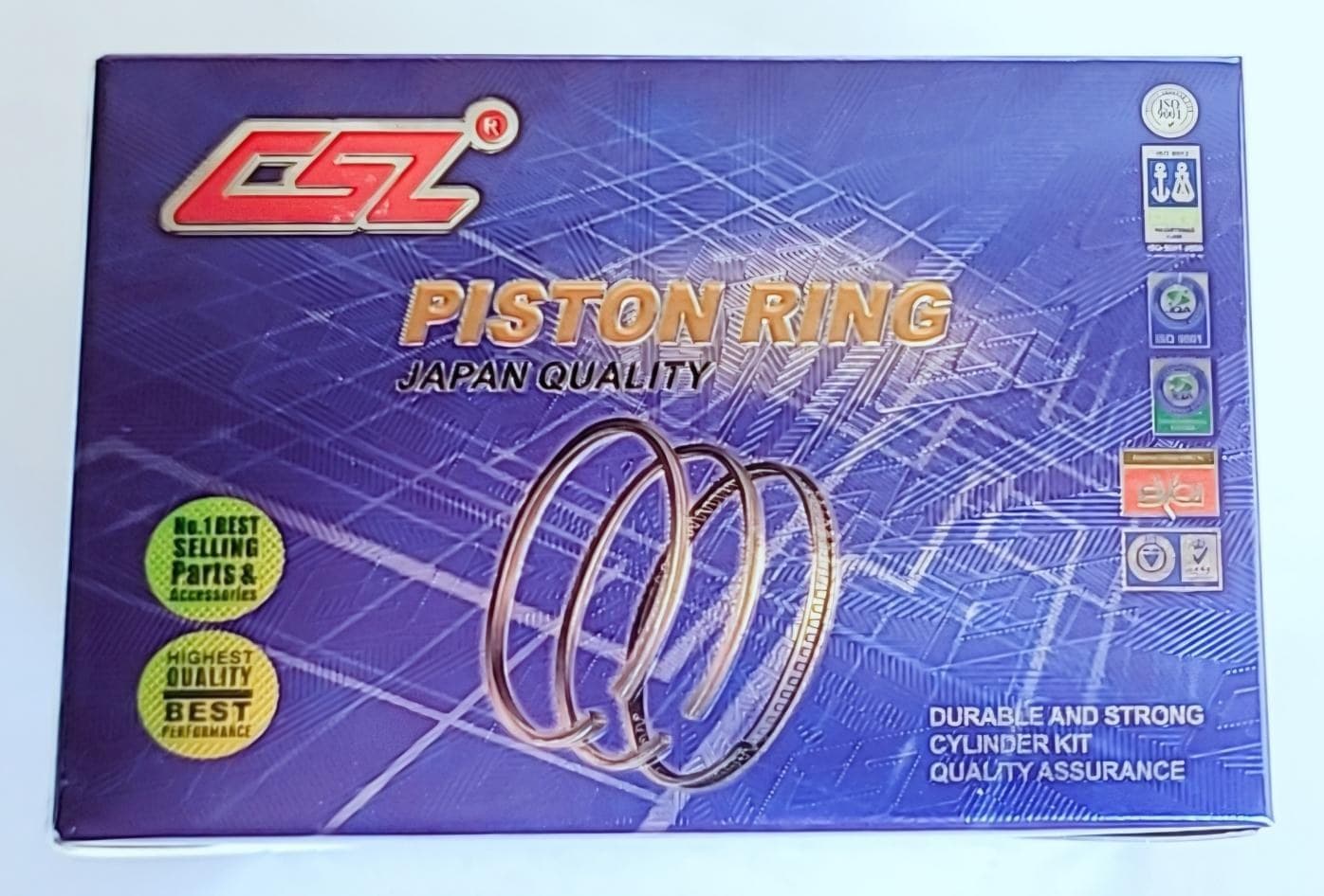 CSL PISTON RING - Honda Variant image - XRM 110 - CSL-CSL-PISTON-RING-HONDA-FFE5E1A9-XRM-110-1976611E