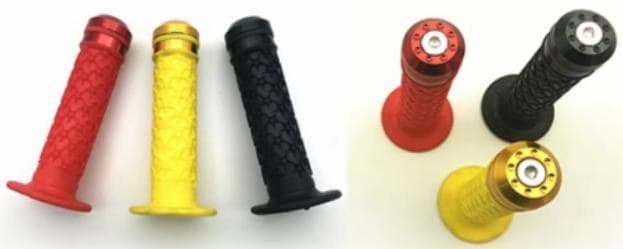 CSL HANDLE GRIP Variant image - HANDLE GRIP STAR #B557-50 /ORANGE/GOLD / BLACK / CSL-0014 - CSL-CSL-HANDLE-GRIP-95E21025-CSL-0014-2A302C6F