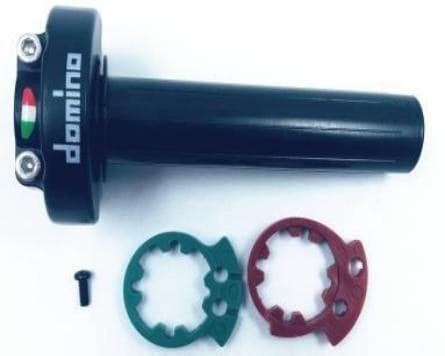 CSL HANDLE GRIP Variant image - QUICK THROTTLE #B684 /GOLD/SILVER/RED / BLACK / (CSL-0043) - CSL-CSL-HANDLE-GRIP-95E21025-CSL-0043-879AB00B
