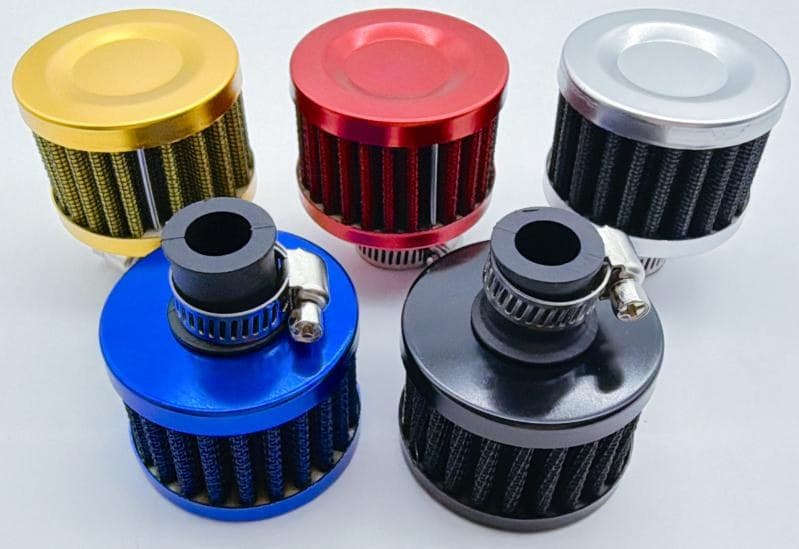 CSL AIR CLEANER Variant image - AIR INTAKE CLEANER FILTER UNIVERSAL 12MM /SILVER/GOLD / BLACK / #CSL-AF003 - CSL-CSL-AIR-CLEANER-761D115A-CSL-AF003-BD251D57