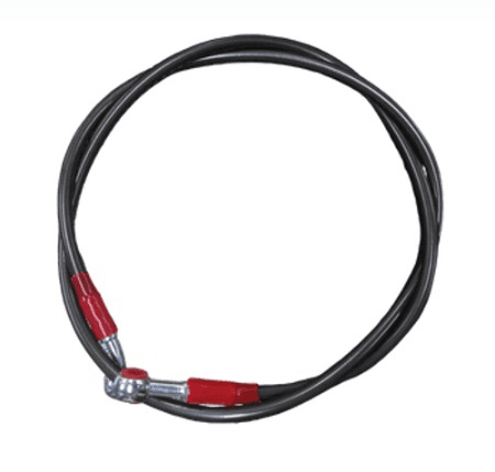 OK BRAKE HOSE 110CM Variant image - TITANIUM / OK-604-16 - OK-OK-BRAKE-HOSE-110CM-58582A9A-OK-604-16-7741A20E