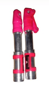 OK Shock - Honda Variant image - ABSORBER XRM 150 / SILVER/PINK / OK 273-9/11 - OK-OK-SHOCK-HONDA-2289D53B-OK-273-9-11-C4527547