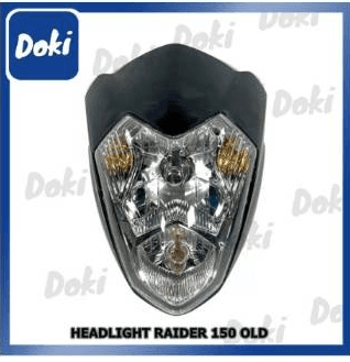 OK Head Light - Suzuki Variant image - RAIDER150 OLD SMALL / BLACK / OK-A026-1 - OK-OK-HEAD-LIGHT-SUZUKI-19302CFE-OK-A026-1-0F373A45
