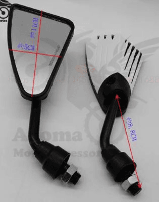 OK SIDE MIRROR 2921 H+S Variant image - WHITE / OK-2921-8 - OK-OK-SIDE-MIRROR-2921-H-S-16F7251E-OK-2921-8-A1E6AC16
