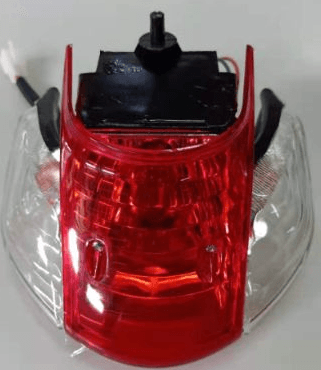 OK Tail Light - Honda Variant image - XRM / RED/WHITE / OK-B025-2-8 - OK-OK-TAIL-LIGHT-HONDA-8A4B00BE-OK-B025-2-8-50BF524E