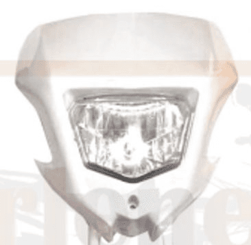 OK Head Light - Honda Variant image - XRM125 MOTARD / WHITE / OK-A001-8 - OK-OK-HEAD-LIGHT-HONDA-DA47F477-OK-A001-8-93C155A2