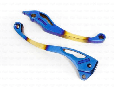 OK Brake Lever - Honda Variant image - CLICK S82 / GOLD/BLUE / OK-082-4/3 - OK-OK-BRAKE-LEVER-HONDA-204690C3-OK-082-4-3-6ABA39E2