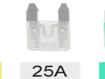 OK FUSE FLAT SMALL Variant image - 25A / OK-150 - OK-OK-FUSE-FLAT-SMALL-810181C1-OK-150-62A5D48D