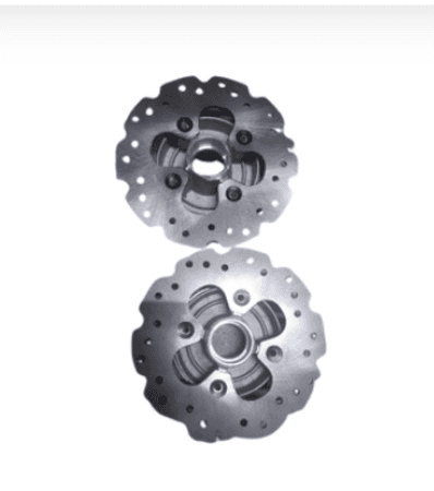 OK FLANGE HUB AND DISC BRAKE SET REAR