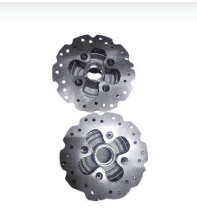 OK FLANGE HUB AND DISC BRAKE SET REAR OK FLANGE HUB AND DISC BRAKE SET REAR - Main image