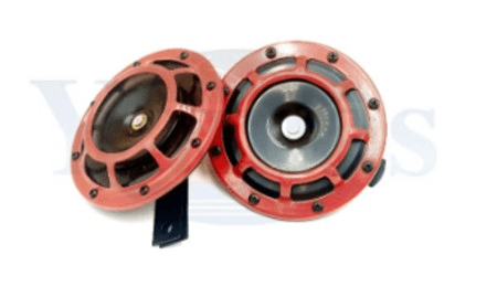 OK CAR HORN BIG MECHANICAL Variant image - RED / OK-3245-2 - OK-OK-CAR-HORN-BIG-MECHANICAL-AD2406F8-OK-3245-2-2DD979CA