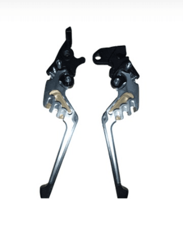 OK Brake Lever - Yamaha Variant image - LC150 S38-126-127 / SILVER / OK-S38-9 - OK-OK-BRAKE-LEVER-YAMAHA-A8BDB493-OK-S38-9-42DDCC86