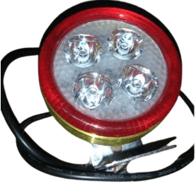 OK 4 LED FOG LAMP WITH ANGEL EYE OK 4 LED FOG LAMP WITH ANGEL EYE - Main image