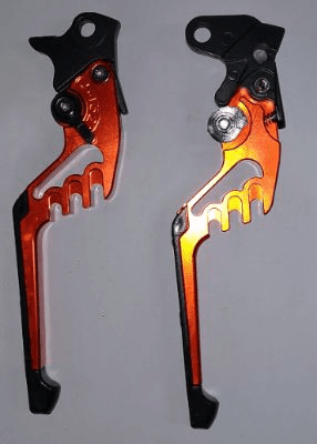 OK Brake Lever - Yamaha Variant image - F16 S41 / ORANGE / OK-FS-5 - OK-OK-BRAKE-LEVER-YAMAHA-A8BDB493-OK-FS-5-CBC0DF66