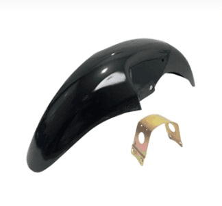 OK Front Fender - Kawasaki/Bajaj Variant image - CT100 WITH BRACKET A68 / BLACK/BLACK / OK-A68-1-1 - OK-OK-FRONT-FENDER-KAWASAKI-BAJAJ-8E8A5F4D-OK-A68-1-1-E47B17AF