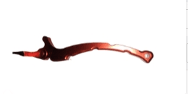 OK Brake Lever - Honda Variant image - XRM 007 / ORANGE / OK-007-5 - OK-OK-BRAKE-LEVER-HONDA-204690C3-OK-007-5-24534C1C