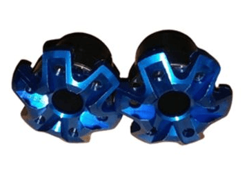 OK AXLE CAP FLOWER Variant image - BLUE / OK-F013-3 - OK-OK-AXLE-CAP-FLOWER-67656D21-OK-F013-3-EE4CF789