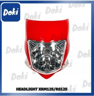 OK HEAD LIGHT XRM/RS125 Variant image - RED / OK-A029-2 - OK-OK-HEAD-LIGHT-XRM-RS125-5D220495-OK-A029-2-9FF71728