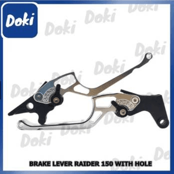 OK Brake Lever - Suzuki Variant image - RAIDER150 S38-4-8 / SILVER / OK-3848-9 - OK-OK-BRAKE-LEVER-SUZUKI-736EF0E7-OK-3848-9-55661288