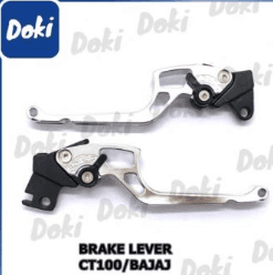 OK Brake Lever - Kawasaki/Bajaj Variant image - CT100/BAJAJ S38-119-129 / SILVER / OK-TS38-9 - OK-OK-BRAKE-LEVER-KAWASAKI-BAJAJ-9EFB0EE2-OK-TS38-9-9B888C7C