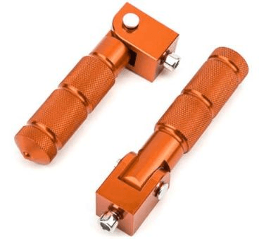 OK FOOTREST SHIFTER REAR FULL ALLOY Variant image - ORANGE / OK-8532-5 - OK-OK-FOOTREST-SHIFTER-REAR-FULL-ALLOY-213267AC-OK-8532-5-CB711CCB